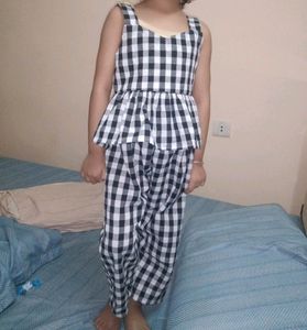 Girls Kids Top Bottom Set