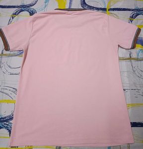 Burberry Pink Logo T-Shirt