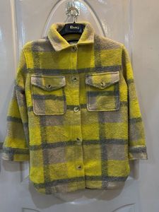 Cozy Plaid Shirt Jacket