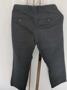 Men's Black Casual Trousers