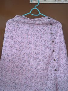 Floral Pink Ethnic Skirt