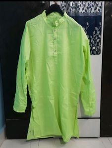 Light Gree Mens Kurta Size 44