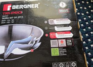 Bergner Tri-Ply Tasra Set