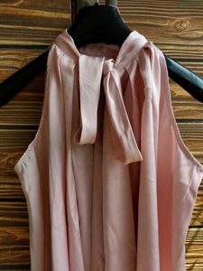 Elegant Pink Sleeveless Top