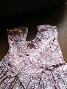 Girls' Casual Purple Dress
