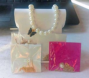 Set of 5 Pearl Necklace Jewellery