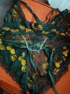 Halloween  pumpkin bodysuit 1Xl lingerie