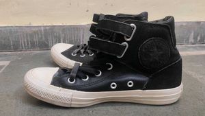 Black Converse High-Top Sneakers