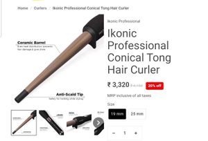 Professional Curling Wand CNT-19