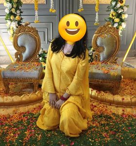 💛 Yellow Sharara Set for Sale 💛