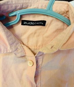 Kids Zudio Peach Short