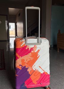 skybag multicolor Trolley Bag - Medium Size
