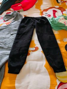 Cute Black Track Pants
