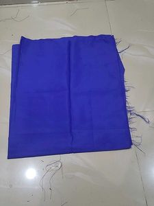 Royal Blue Unstitched Saree
