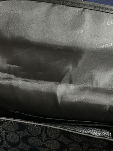 Coach Signature Monogram Shoulder Bag