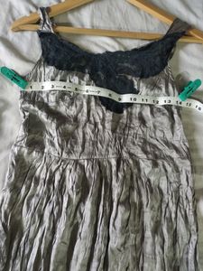 Elegant Lace Trim slip/Dress