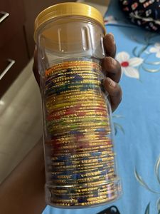 Vibrant Stack of Bangles size - 2x8