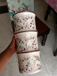 Storage Containers.Set Of 3