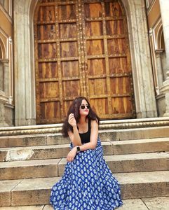 printed skirt