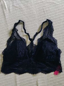 Navy Lace Bralette