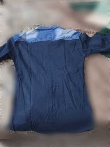 Men's Blue Casual Shirt