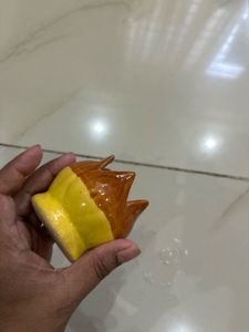 Cute Ceramic Lotus-Shaped Decor