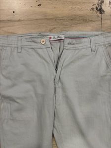 white Formal Louis Philippe Pants