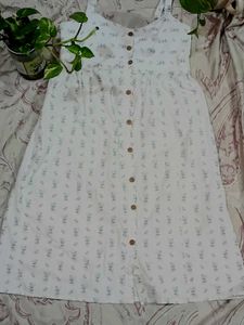 Floral Button-Up Midi Dress
