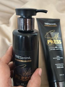 TRESemme Silk Press Shampoo &amp; Hair Mask Set