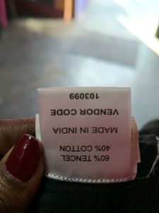 Black Wide Leg Casual Pants