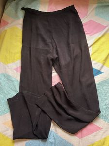 Classic Black Wide Leg Trousers