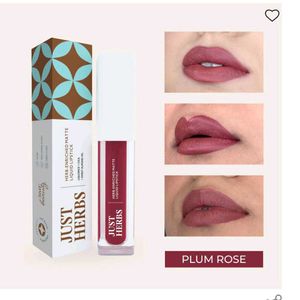 Just Herbs Plum Rose Liquid Lipstick