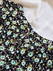Floral Dress (Papaya)