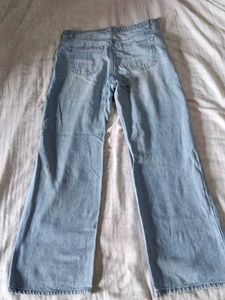 Light Wash Wide Leg Jeans