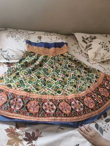 Vibrant Embroidered Lehenga Choli Set for year 8
