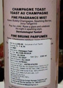 Bath &amp; Body Works Champagne Toast Fine Fragrance