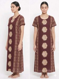 Comfortable Floral Nightgown