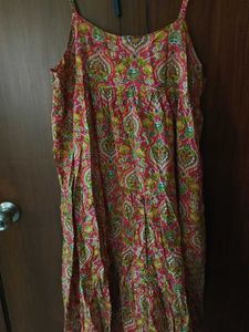 Boho Paisley Print Dress On Sale