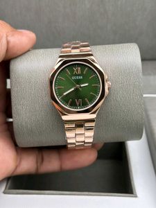 Guess Green Dial Watch