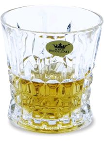 New King Bohemi Crystal Whisky Glass Set