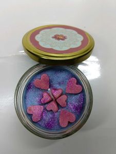 Handmade Heart Scented Jar Candle jasmine  fregenc