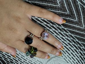 Elegant Fashion Rings Set