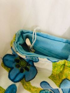 Floral Embellished Tote Bag