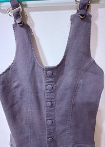 Not your basic dungaree -Ash grey denim