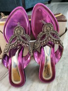 Partywear Purple Sandal
