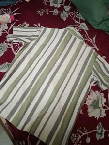 Men's Striped Polo Shirt