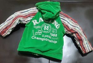 Green🟢 Rust Check Printed Set For 3- 6 Month Baby