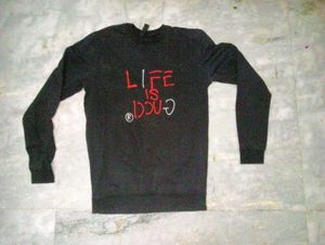Stylish Black Graphic Tee
