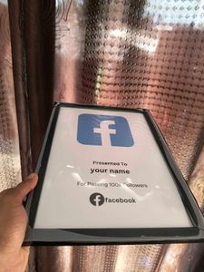 Facebook Customisable Frame Premium Quality