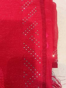 Elegant rose color Saree